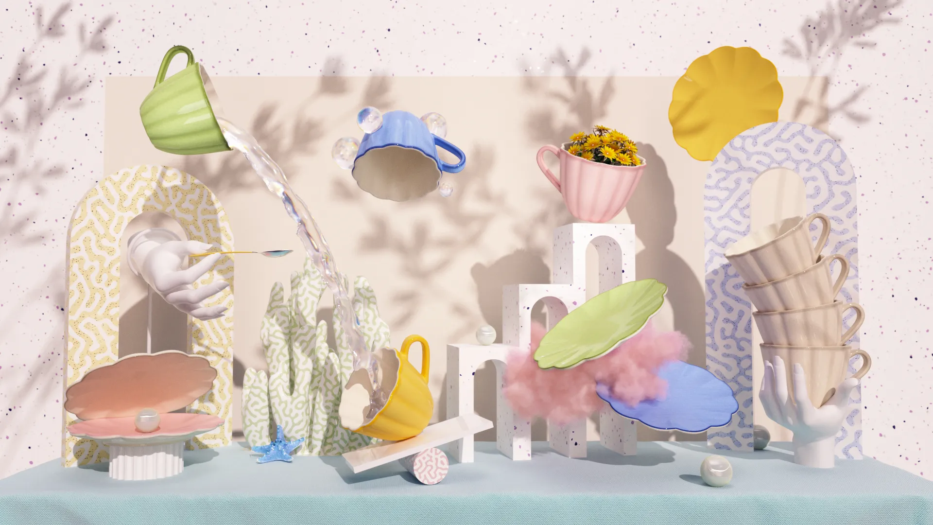 Meraki Duftbeutel 2er Pack, Lavendel Meraki