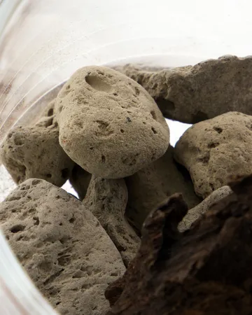 Meraki Duftdiffusor Lavastein und Holz - Schwarz - Meraki