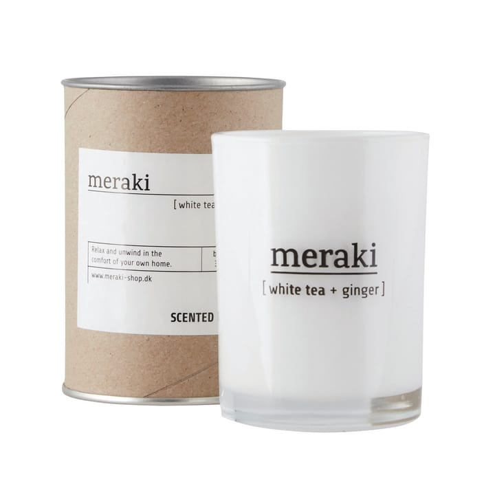 Meraki Duftkerze 12h - White Tea - Ginger - Meraki
