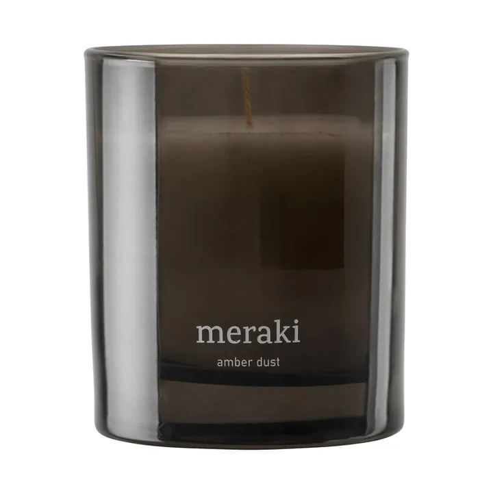 Meraki Duftkerze, 35 Stunden - Amberstaub - Meraki