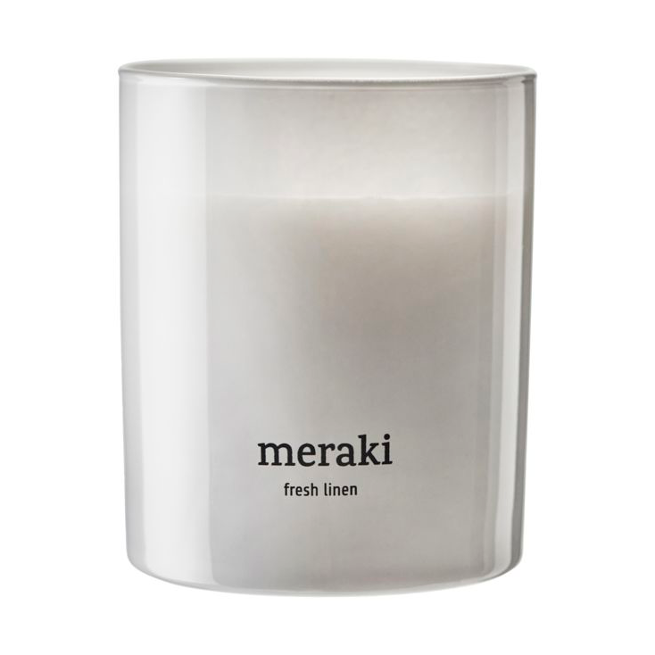 Meraki Meraki Duftkerze, 35 Stunden Frische Bettwäsche