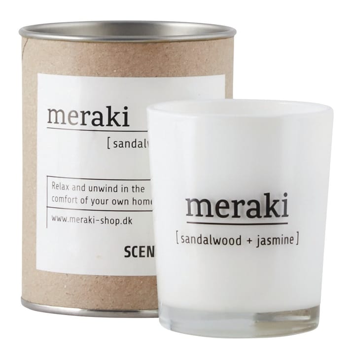 Meraki Duftkerze 35h - Sandalwood-Jasmine - Meraki