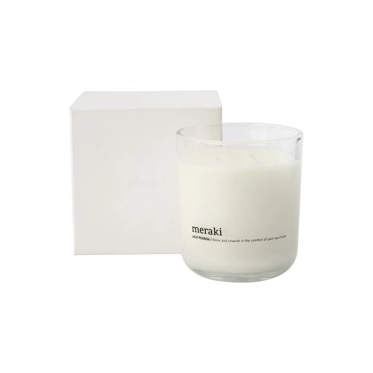 Meraki Duftkerze 60 Stunden, Wild meadow Meraki
