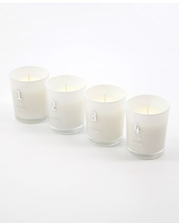 Meraki Duftkerze Advent 4er Pack - Frozen meadow - Meraki