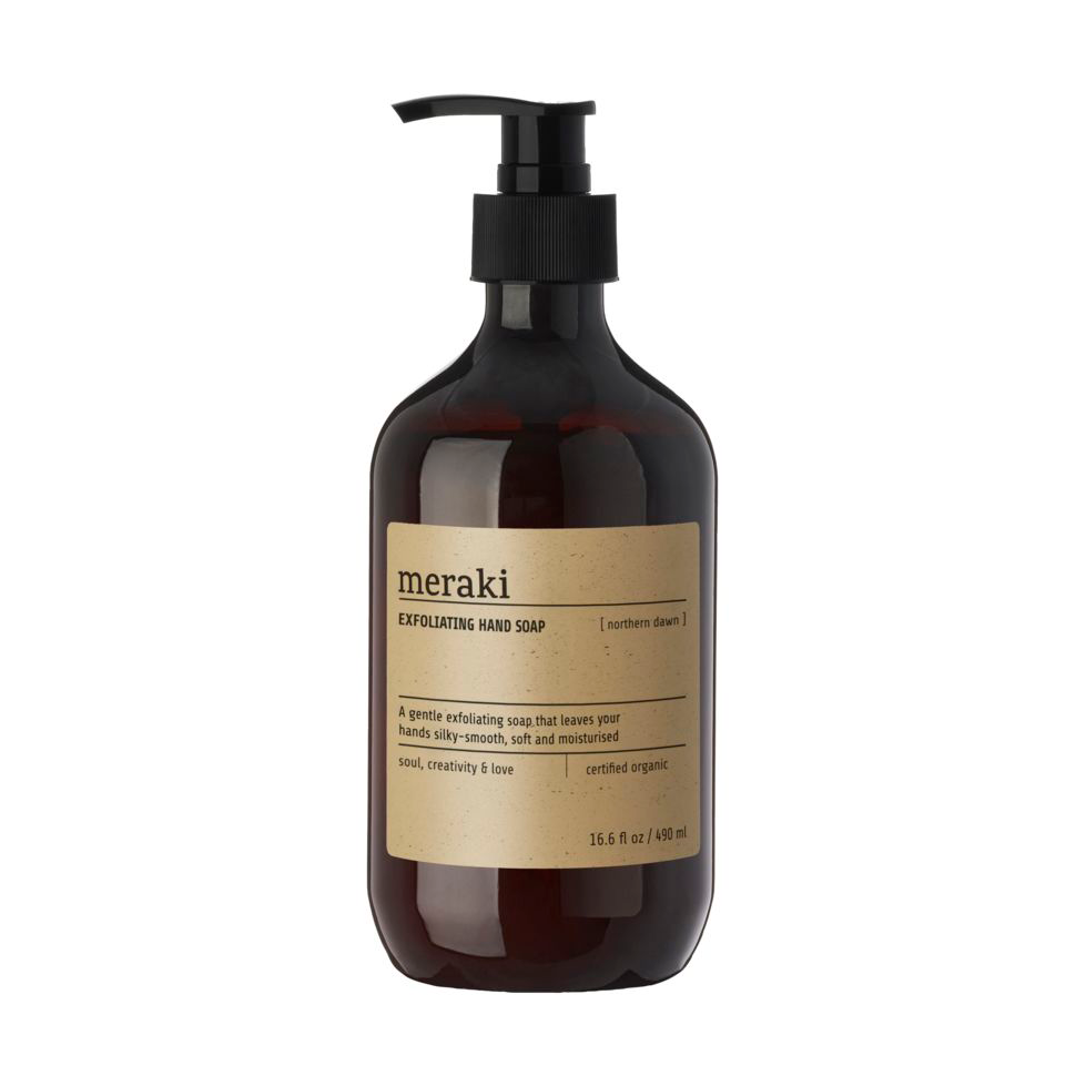 Meraki Meraki exfolierende Handseife 490 ml Nördliche Dämmerung