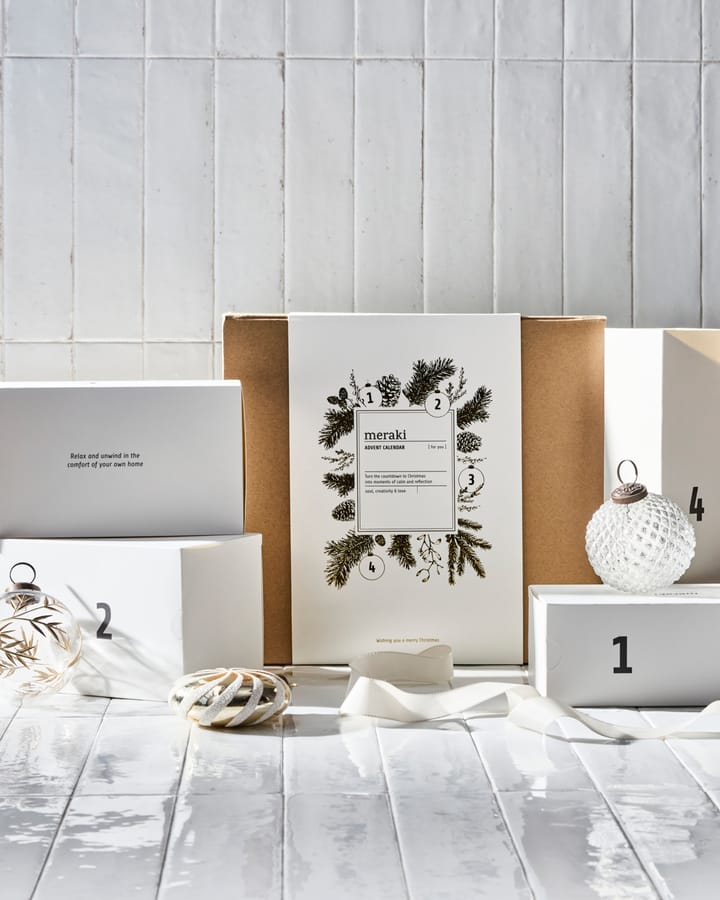 Meraki Geschenkset-Adventskalender, Dark wood, Northern dawn Meraki