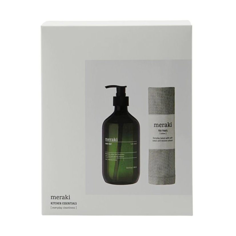 Meraki Meraki Geschenkset duftfreie Seife und Geschirrtuch Everyday cleanliness