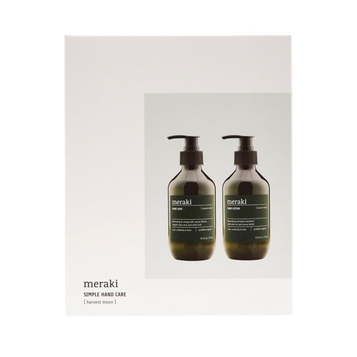 Meraki Geschenkset, Handseife und Handlotion - Harvest moon - Meraki