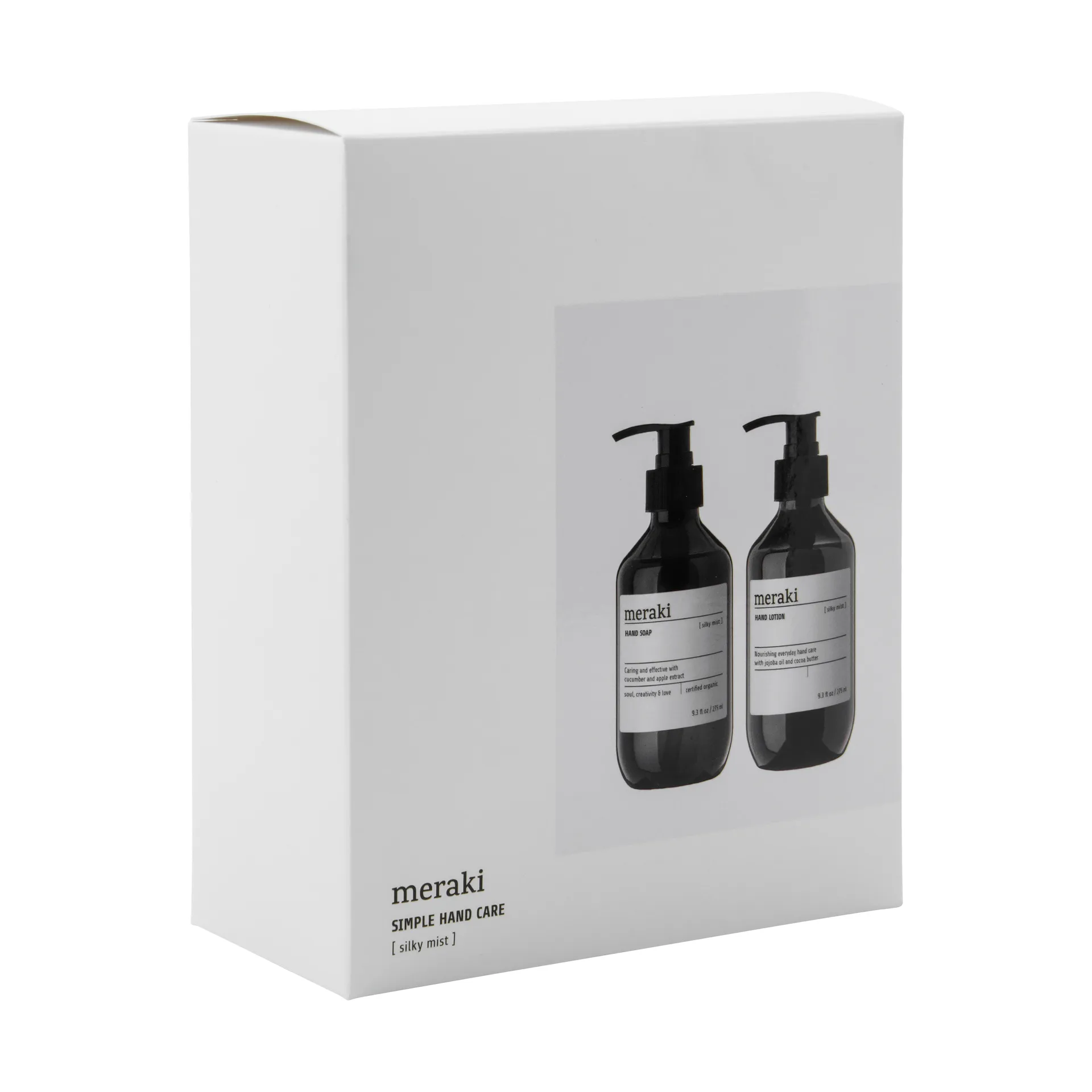 Meraki Geschenkset, Handseife und Handlotion, Silky Mist Meraki