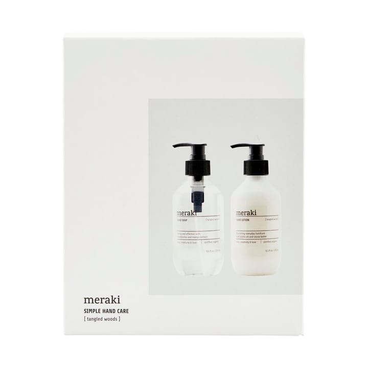 Meraki Geschenkset, Handseife und Handlotion - Tangled woods - Meraki