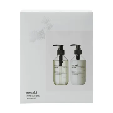 Meraki Geschenkset, Handseife und Handlotion - Winter whisp - Meraki