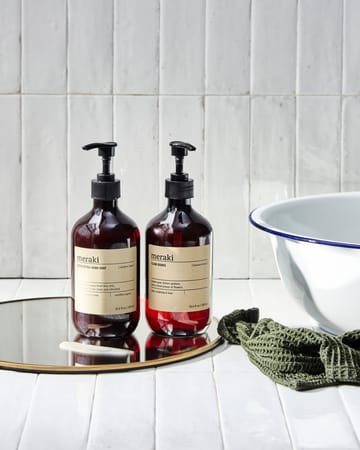 Meraki Geschenkset Handseife und Spülmittel - Peeling Nordstern, Blütenbrise - Meraki
