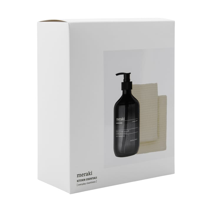 Meraki Geschenkset Spülmittel und Spültuch 3-teilig, Shadow lake Meraki