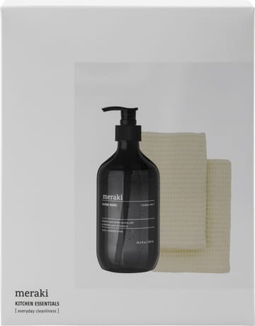 Meraki Geschenkset Spülmittel und Spültuch 3-teilig - Shadow lake - Meraki