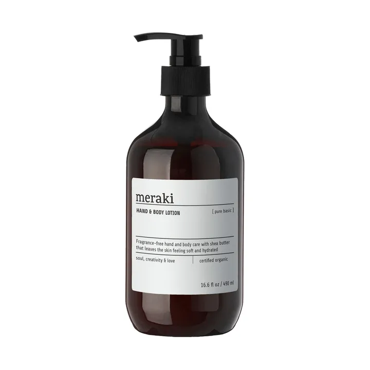 Meraki Hand- & Körperlotion 490 ml - Pure basic - Meraki