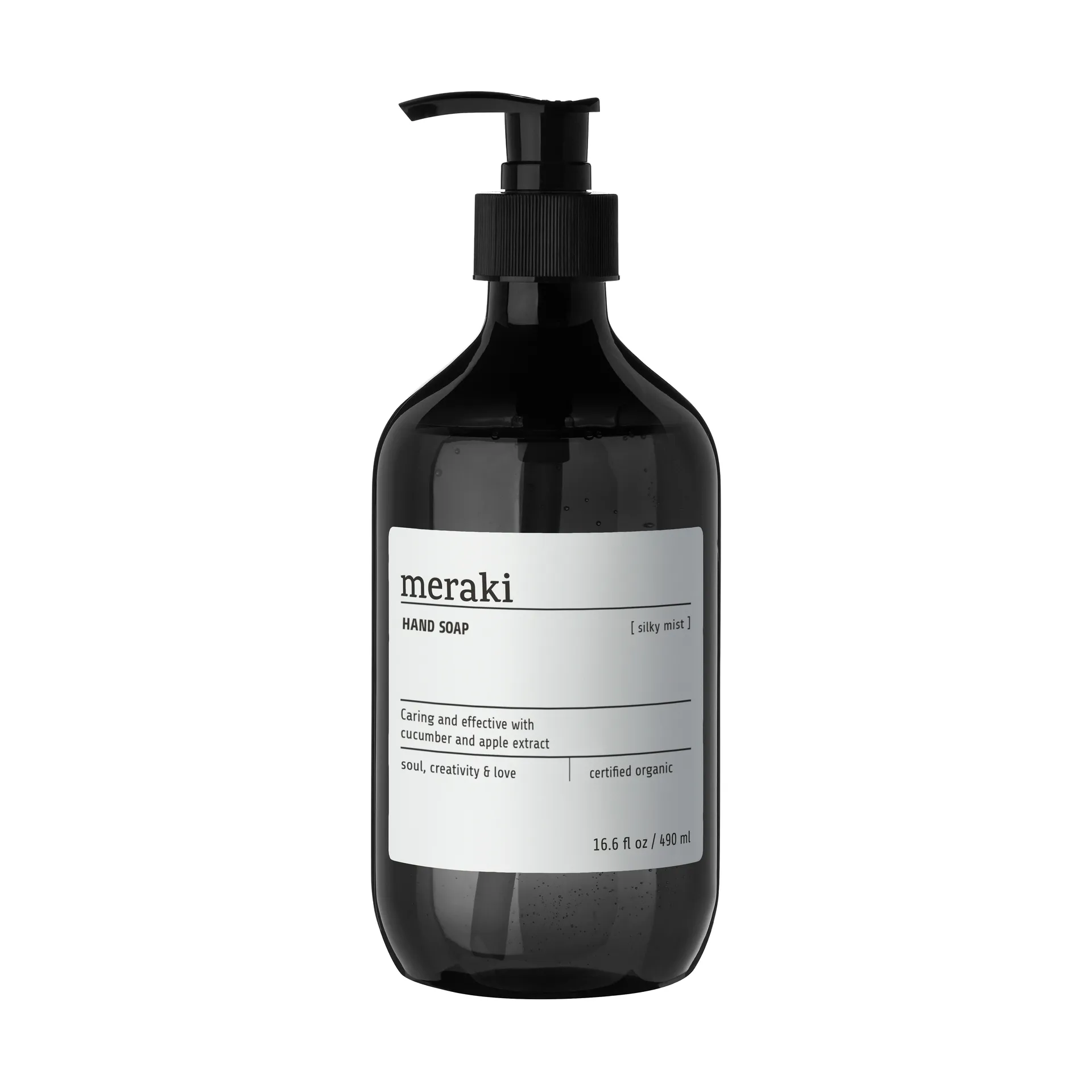 Meraki Handseife 490 ml, Silky mist Meraki