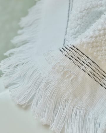 Meraki Handtuch weiß mit grauen Linien - 100 x 180cm - Meraki