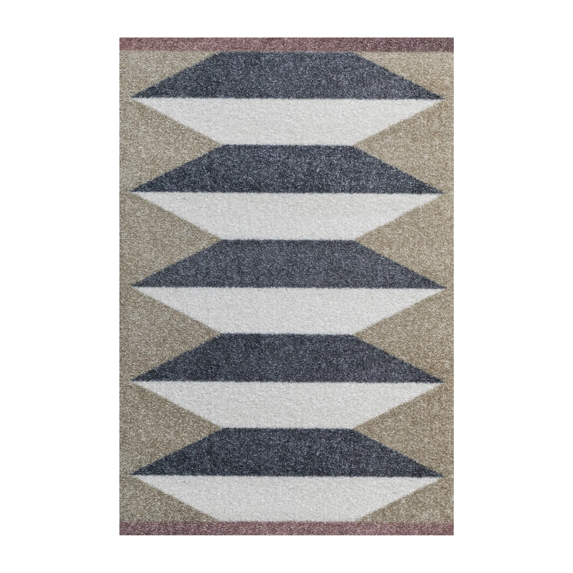 Accordion all-round Fußabstreifer, Sand, 55 x 80cm Mette Ditmer