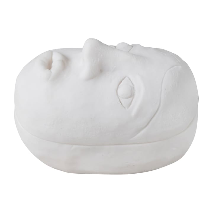 Art piece face Dose 9 x 12cm, Off-white Mette Ditmer