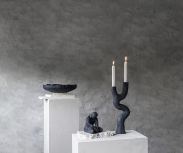 Art piece Kerzenhalter 41cm - Black - Mette Ditmer