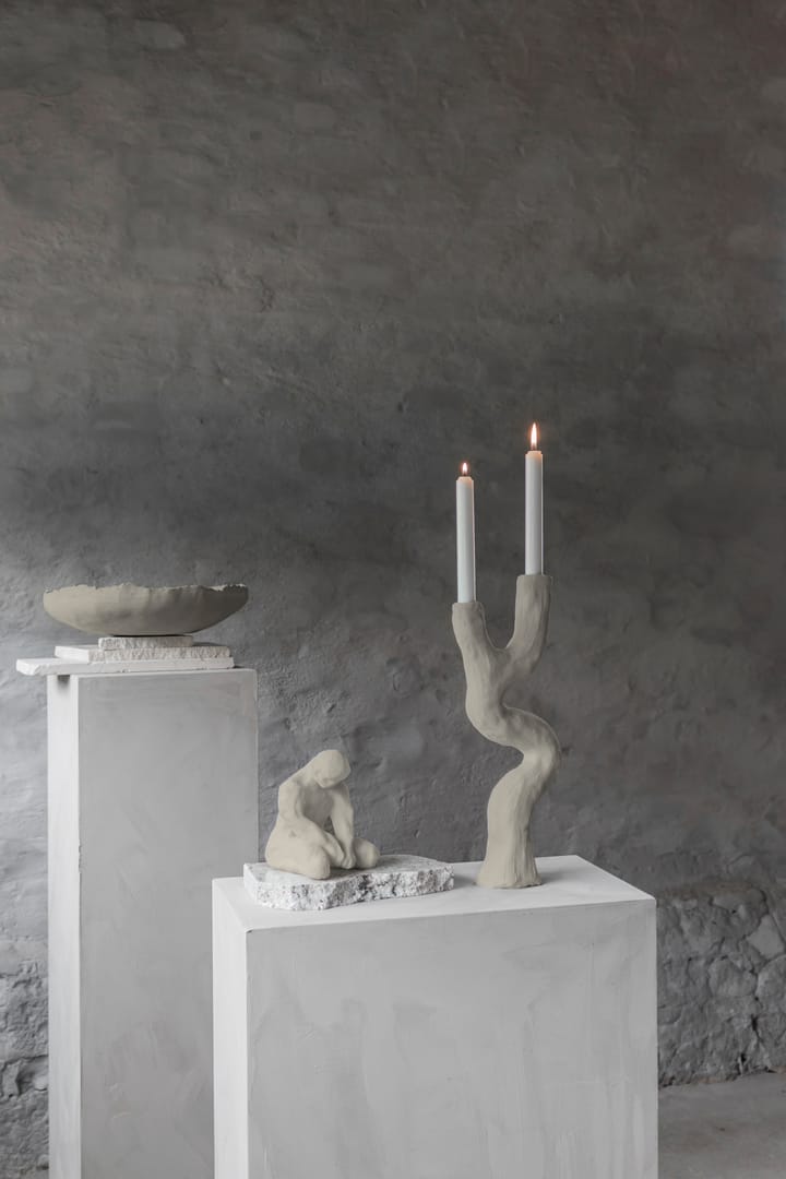 Art piece Kerzenhalter 41cm - Sand - Mette Ditmer