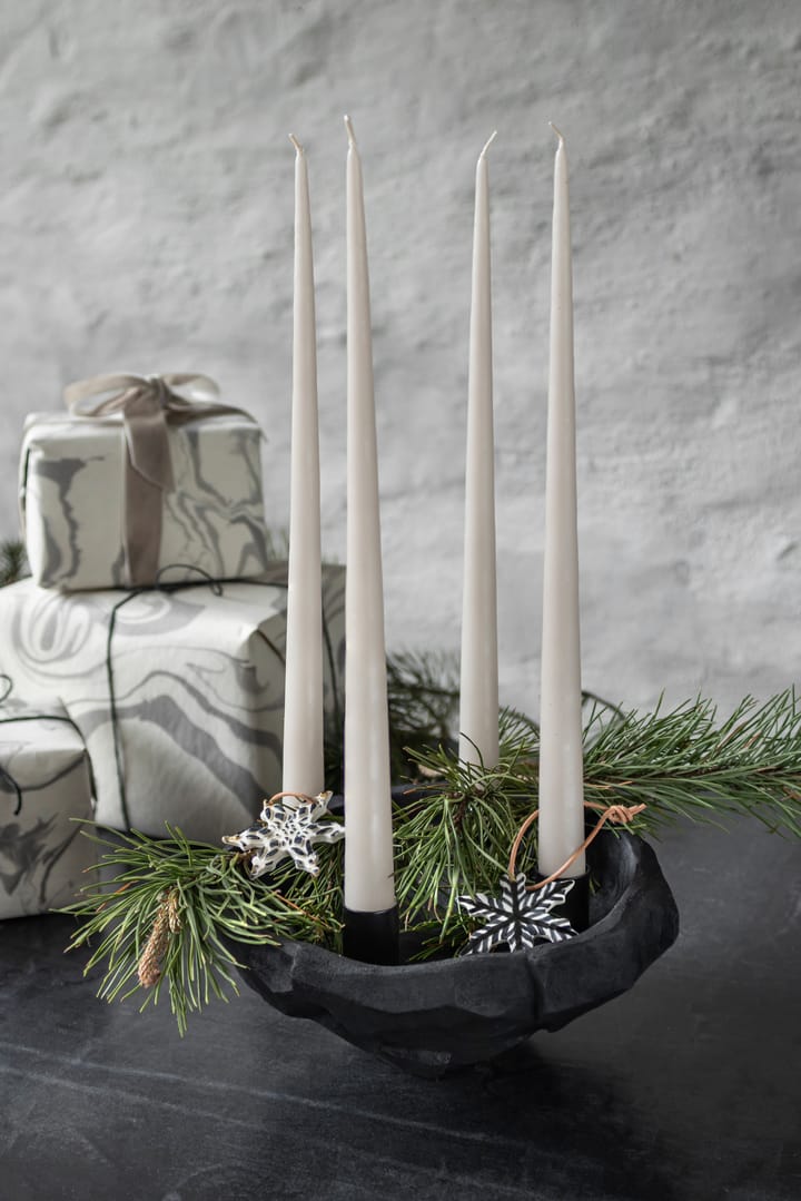 Art Piece Kerzenständer Ø23 cm, Black Mette Ditmer