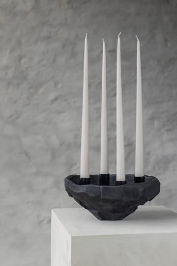 Art Piece Kerzenständer Ø23 cm - Black - Mette Ditmer