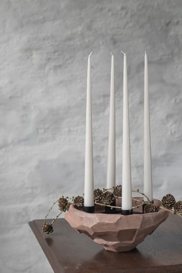 Art Piece Kerzenständer Ø23 cm - Clay - Mette Ditmer