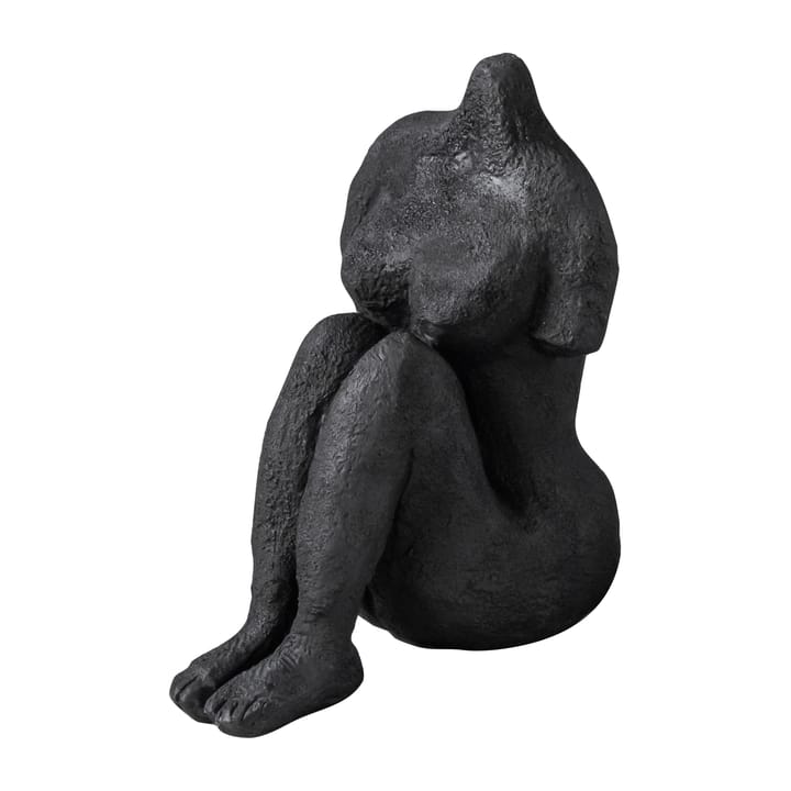 Art piece sitzende Frau 14cm - Black - Mette Ditmer