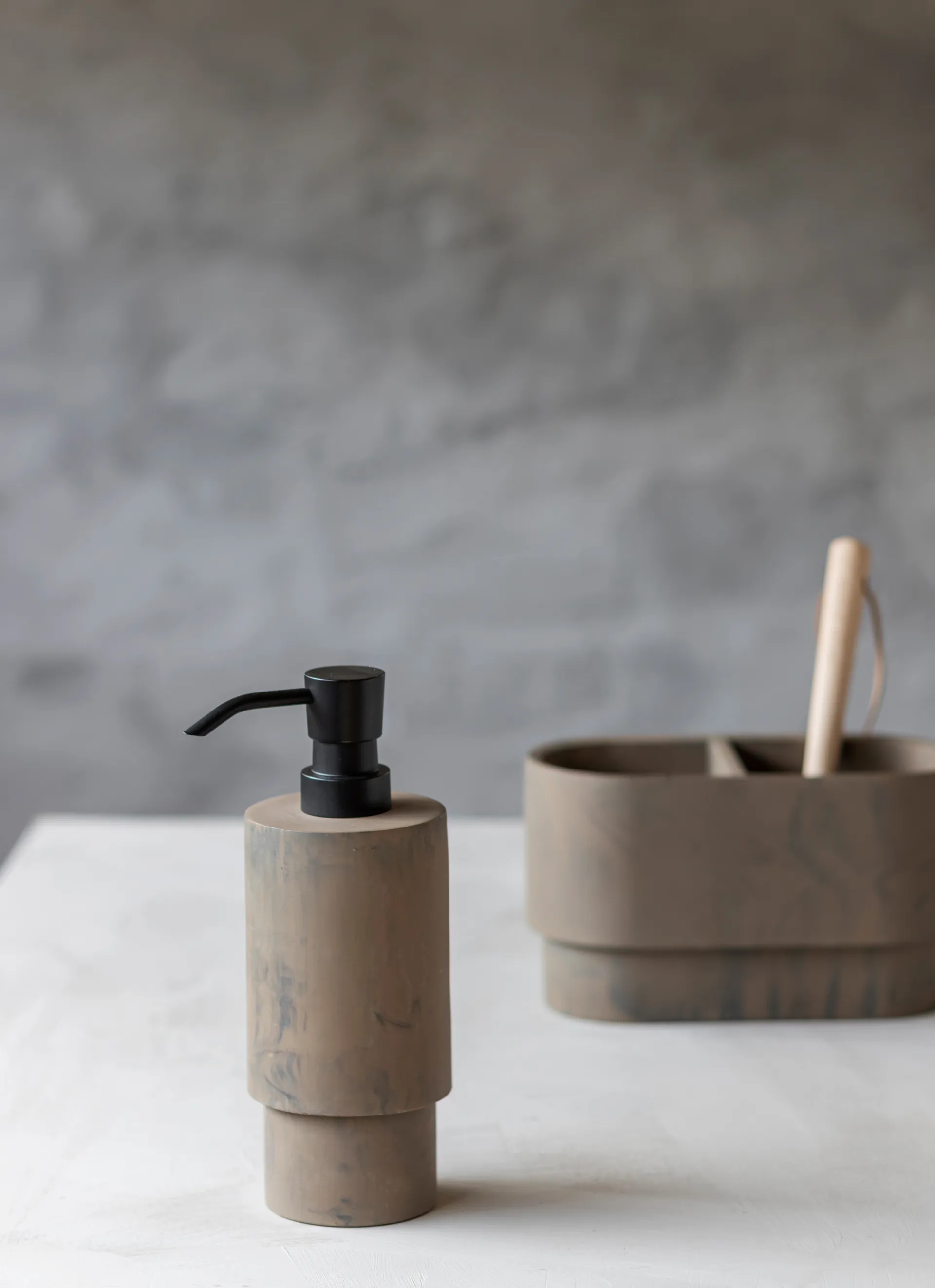 Attitude kitchen Seifenspender 19cm, Ochre Mette Ditmer