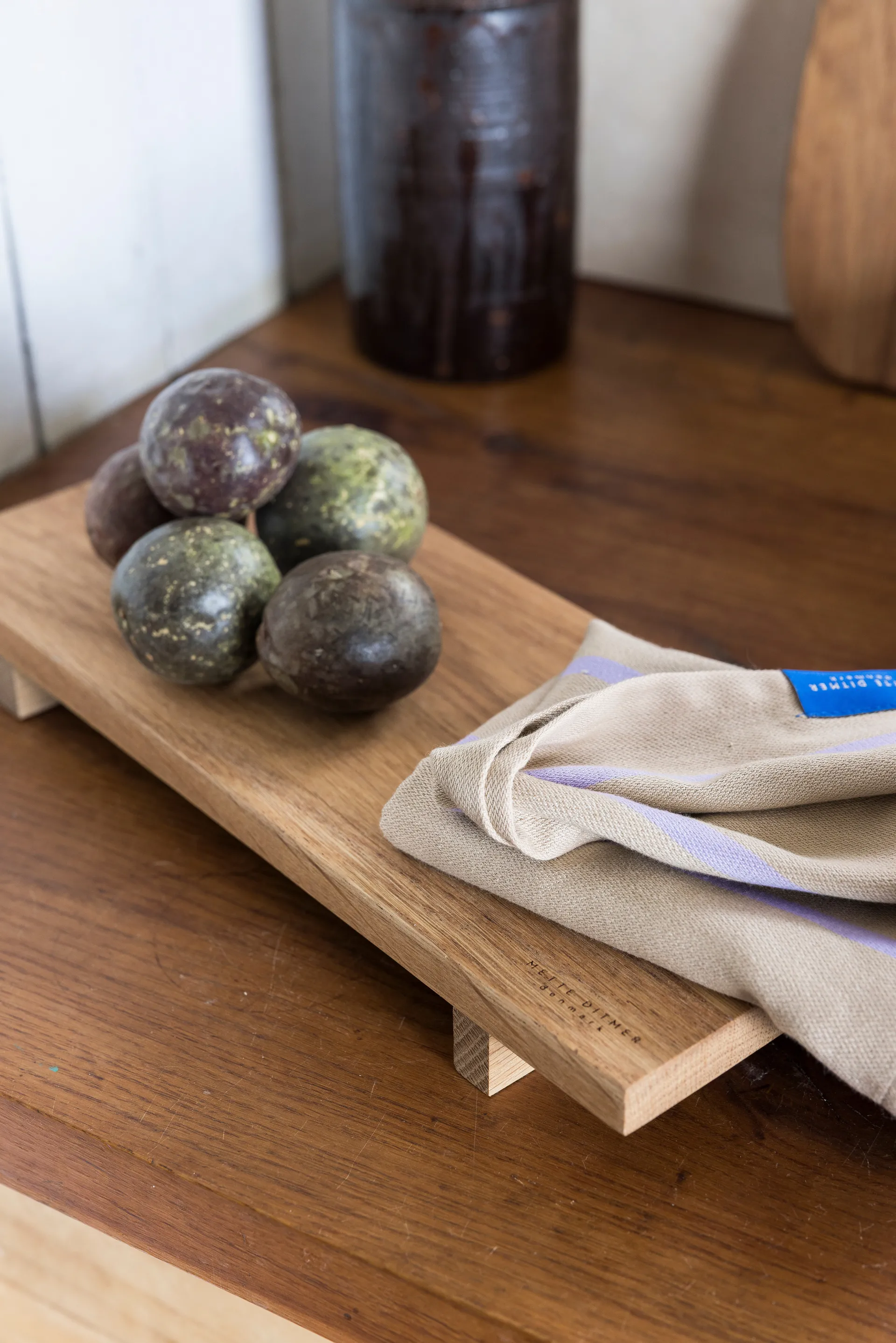 Authentic Servierbrett, Natural, 15x36 cm Mette Ditmer