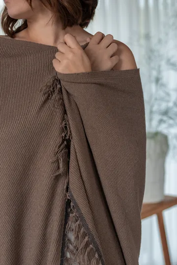 Bohemia Decke 125x180 cm - Taupe - Mette Ditmer