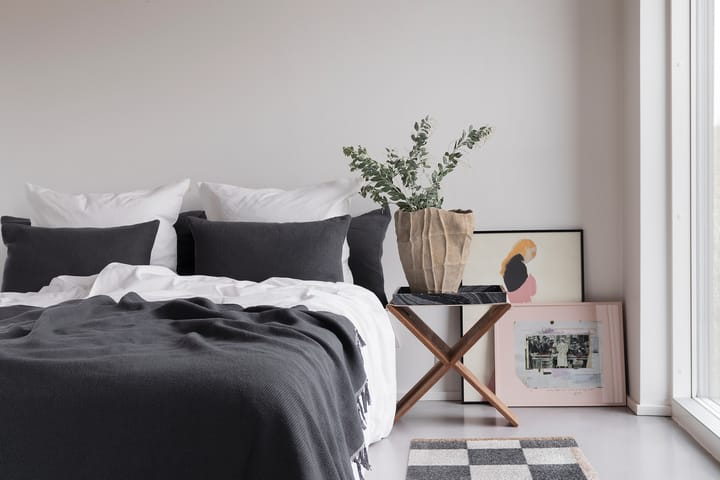 Bohemia Tagesdecke, Anthracite,140x250 cm Mette Ditmer