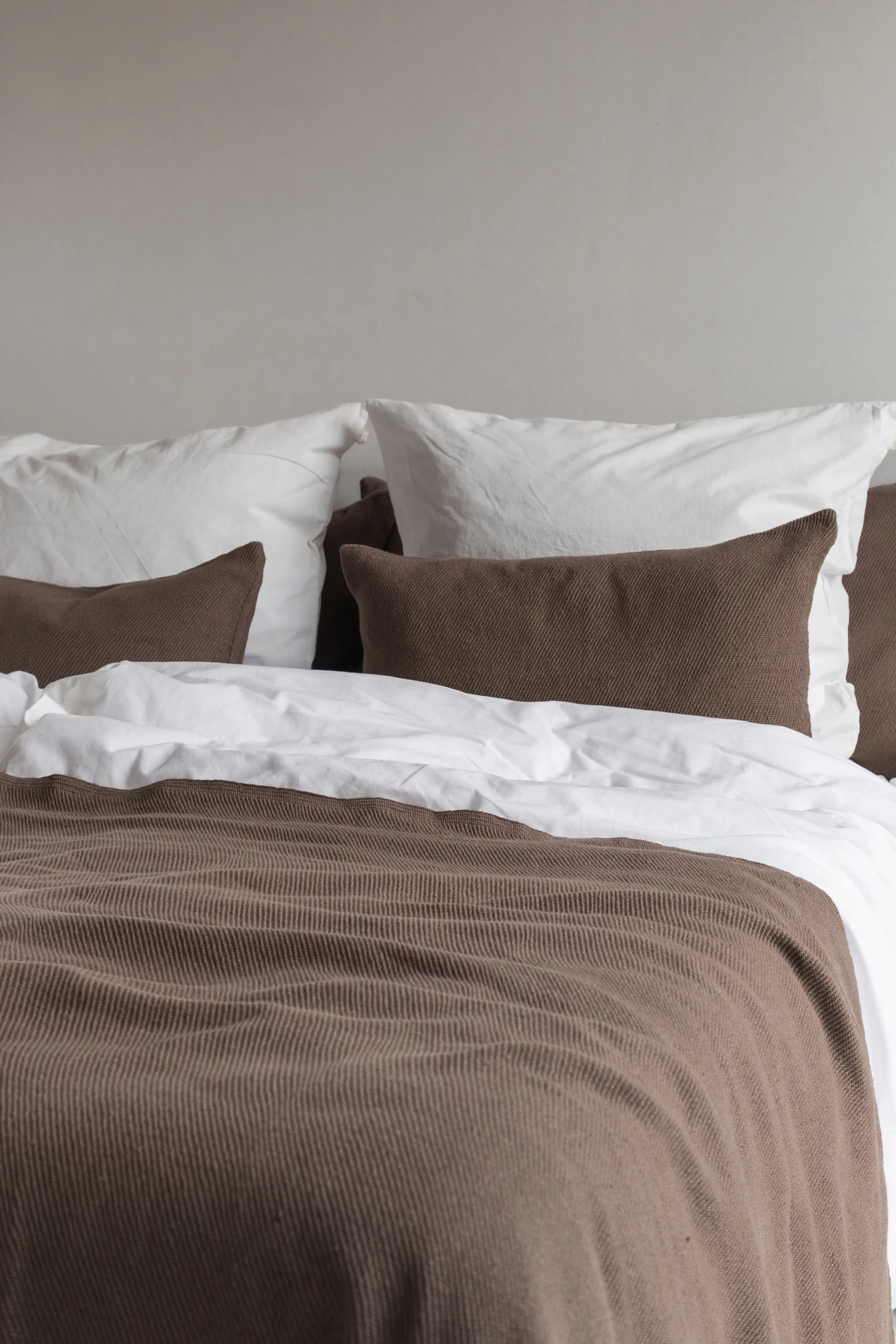 Bohemia Tagesdecke, Taupe, 250x250 cm Mette Ditmer