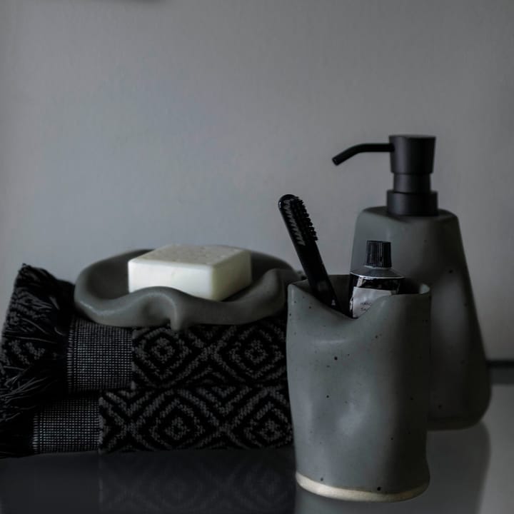 By Hand Seifenschale - Dark grey - Mette Ditmer