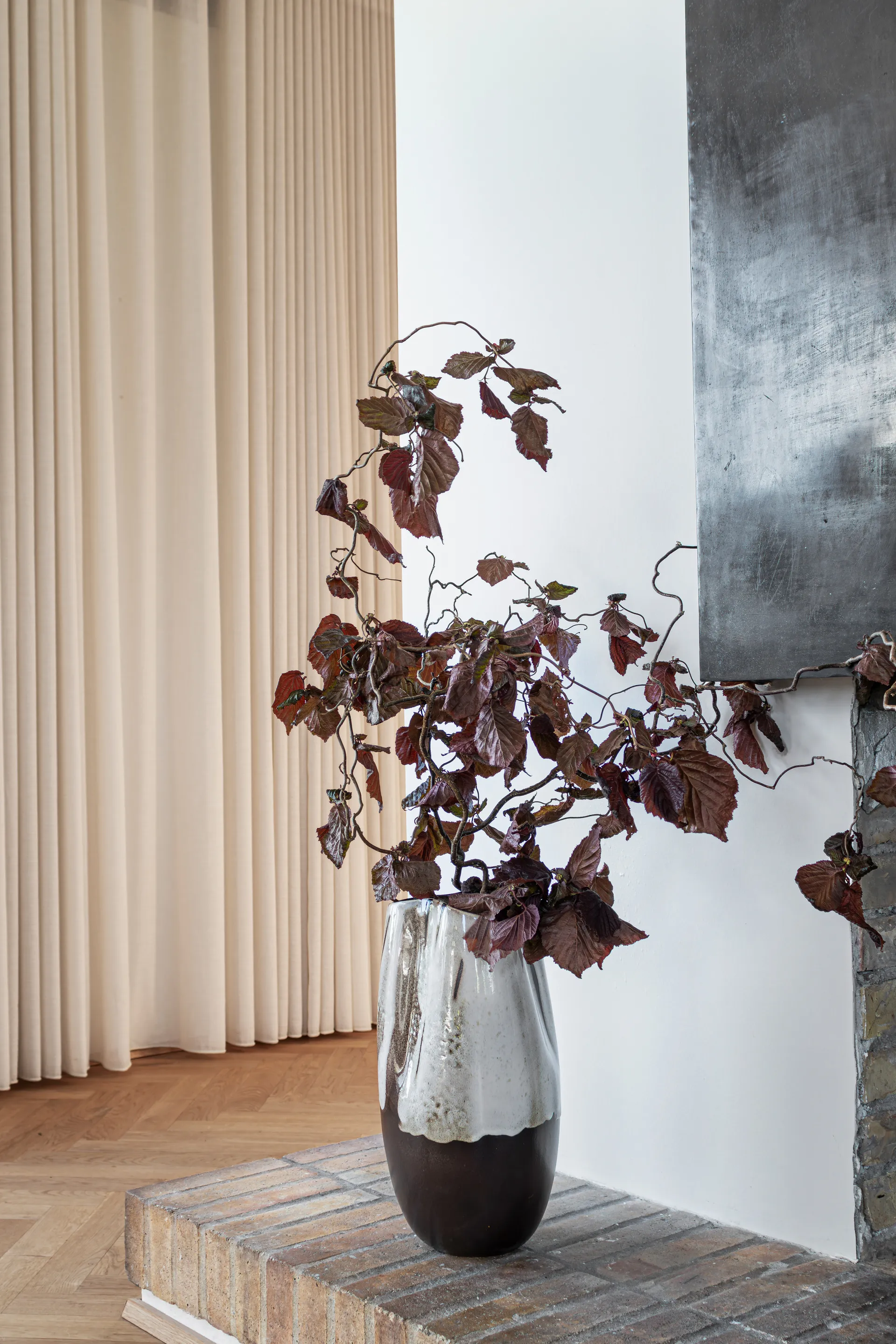 By Hand Vase gross 38,5 cm, Off-white Mette Ditmer