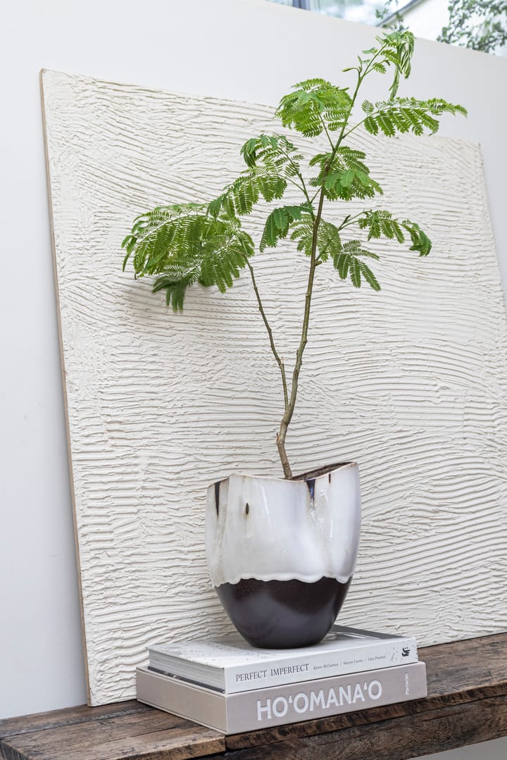 By Hand Vase klein 24,5 cm, Off-white Mette Ditmer