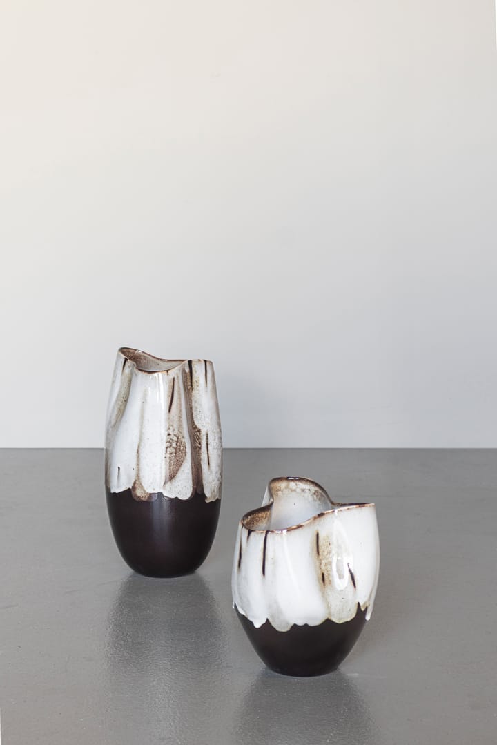By Hand Vase klein 24,5 cm, Off-white Mette Ditmer