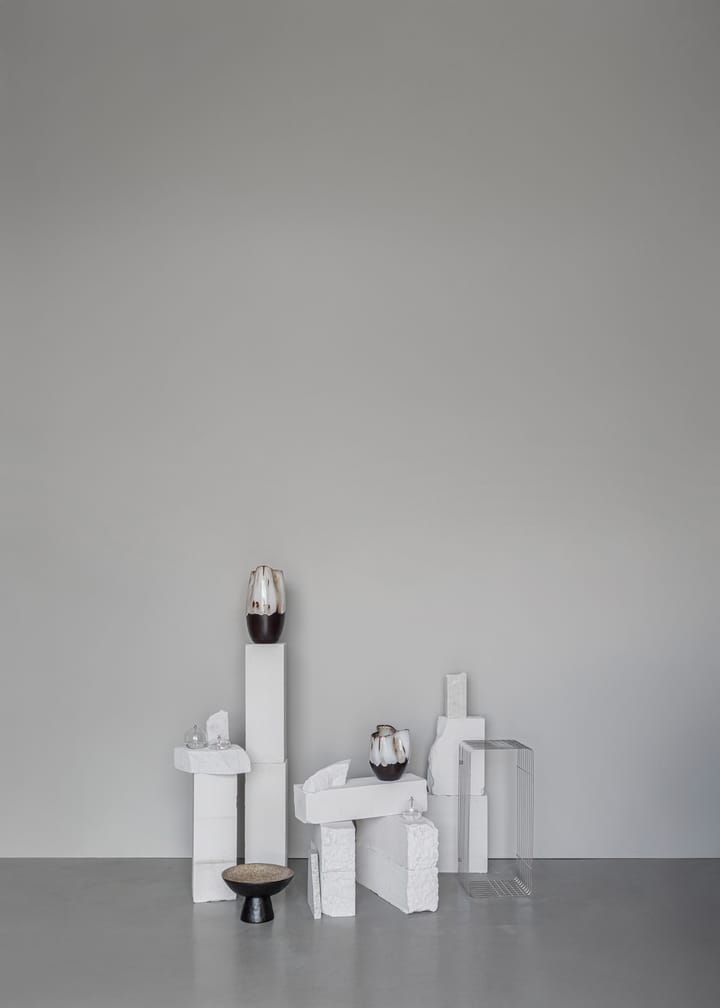 By Hand Vase klein 24,5 cm, Off-white Mette Ditmer