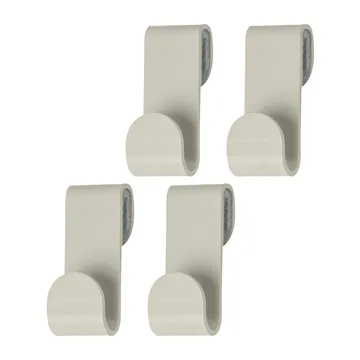 Carry Haken 4er Pack - Sand grey - Mette Ditmer