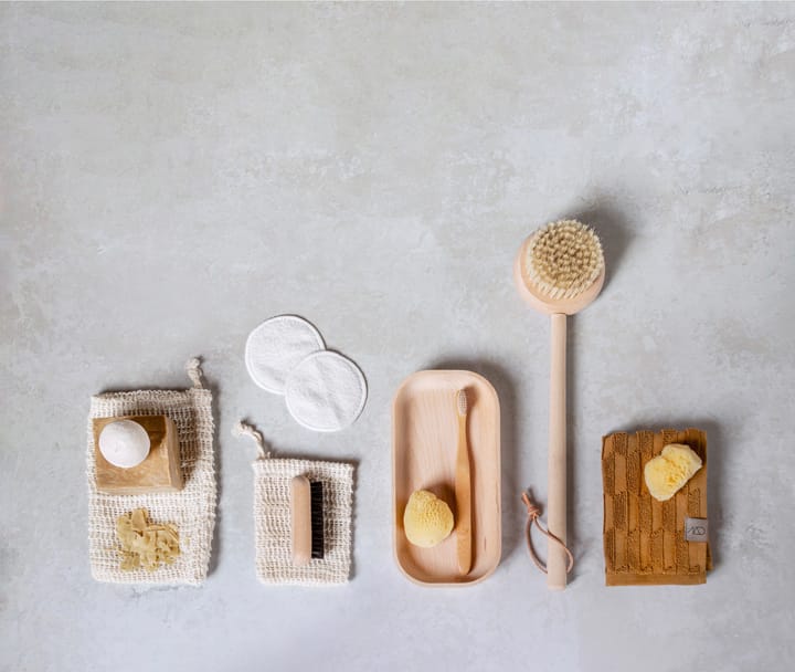 Clean Körperbürste mit Griff, Natural Mette Ditmer