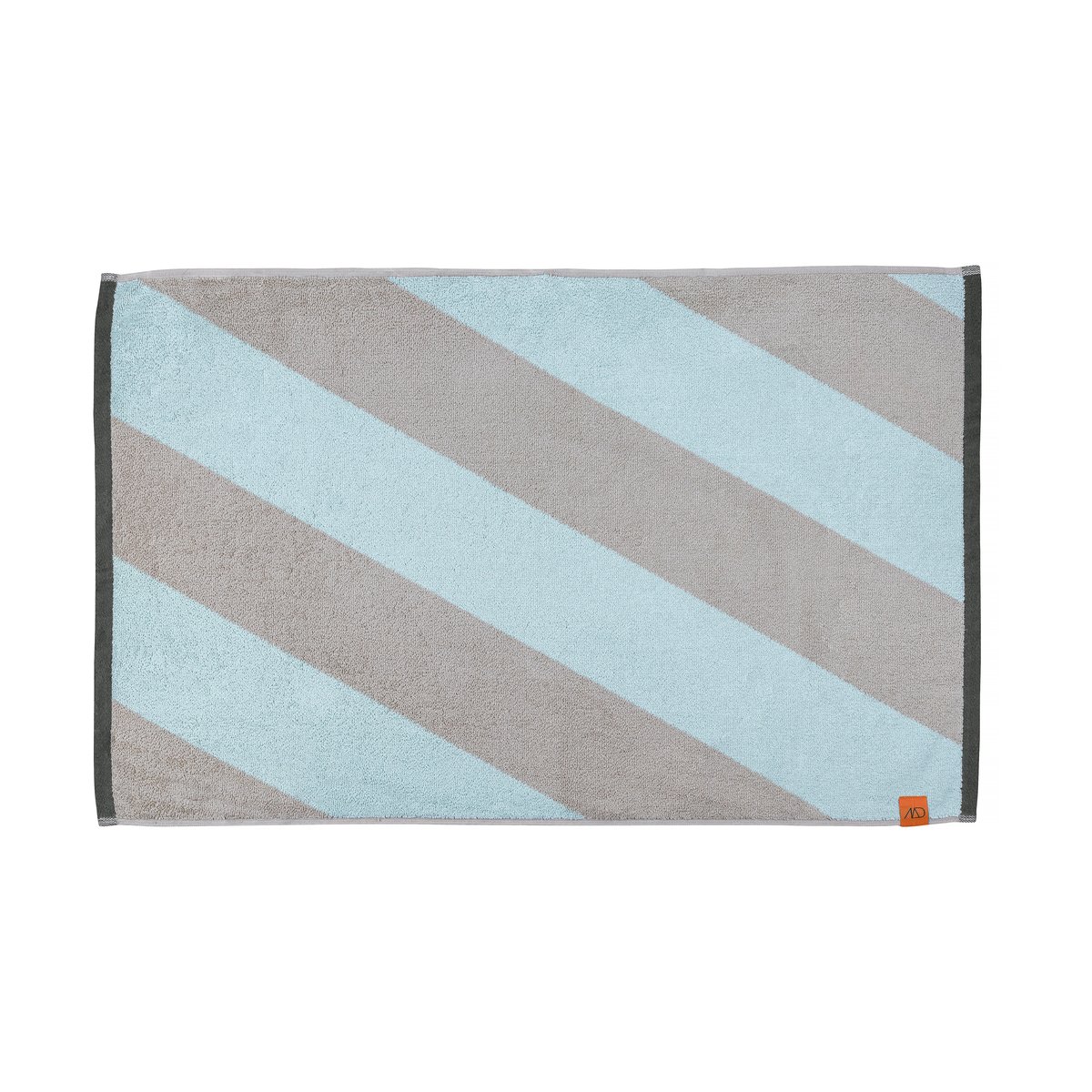 Mette Ditmer Diagonal Badezimmermatte 50x80 cm Mint