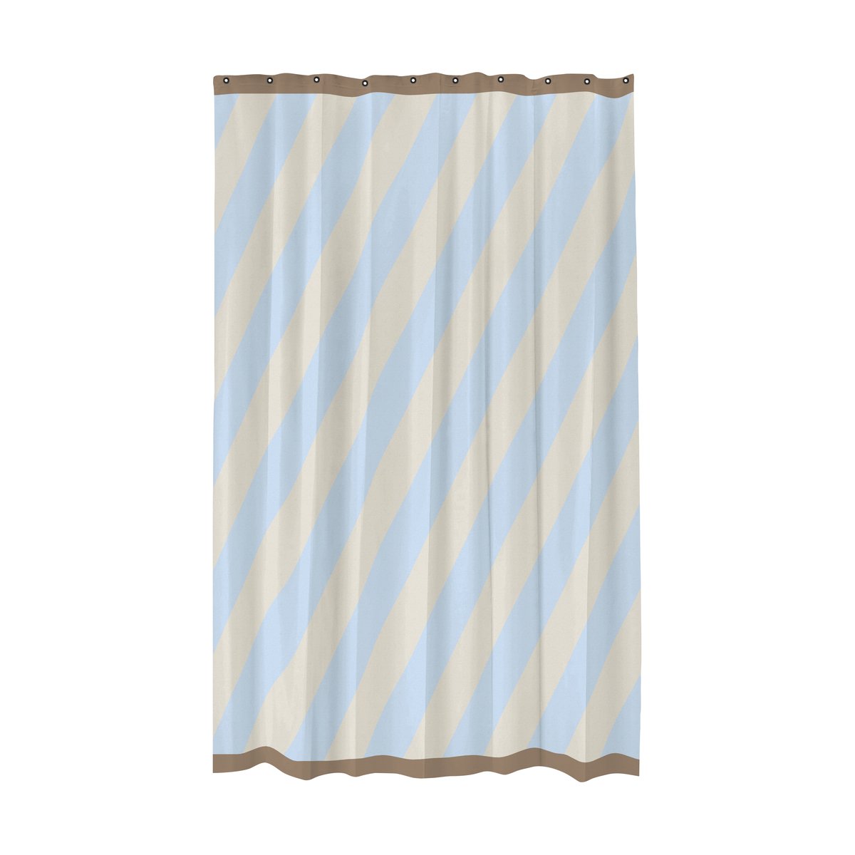 Mette Ditmer Diagonal Duschvorhang 150x200 cm Light blue