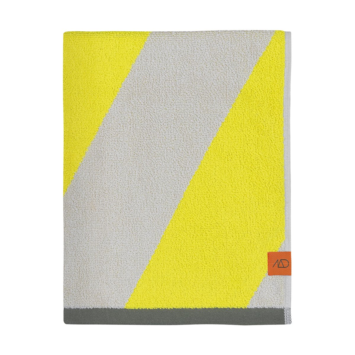 Mette Ditmer Diagonal Gästehandtuch 40x55 cm 2er-Pack Yellow