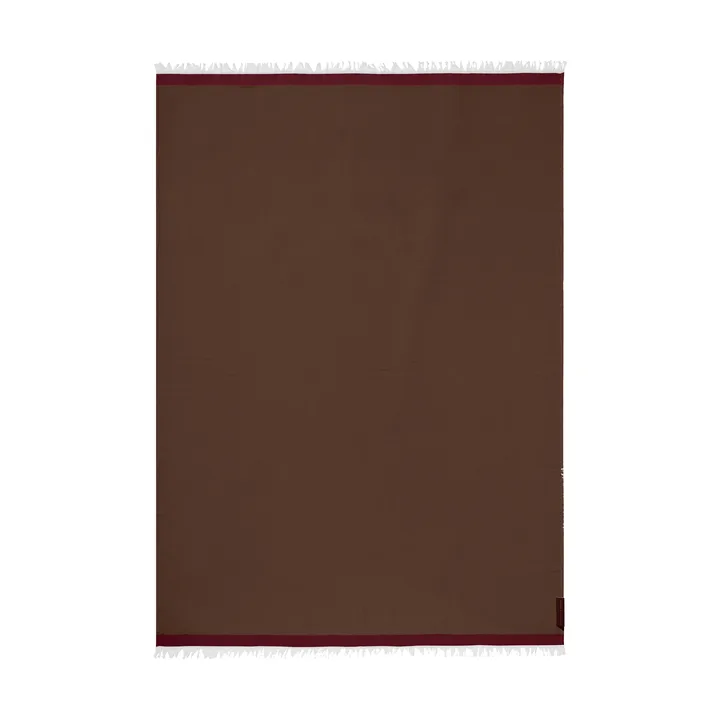 Duet Decke - Brown-Beige (Braun-Beige), 130x175 cm - Mette Ditmer