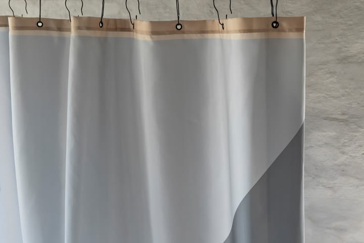 Duet Duschvorhang 150 x 200 cm, Grau Mette Ditmer