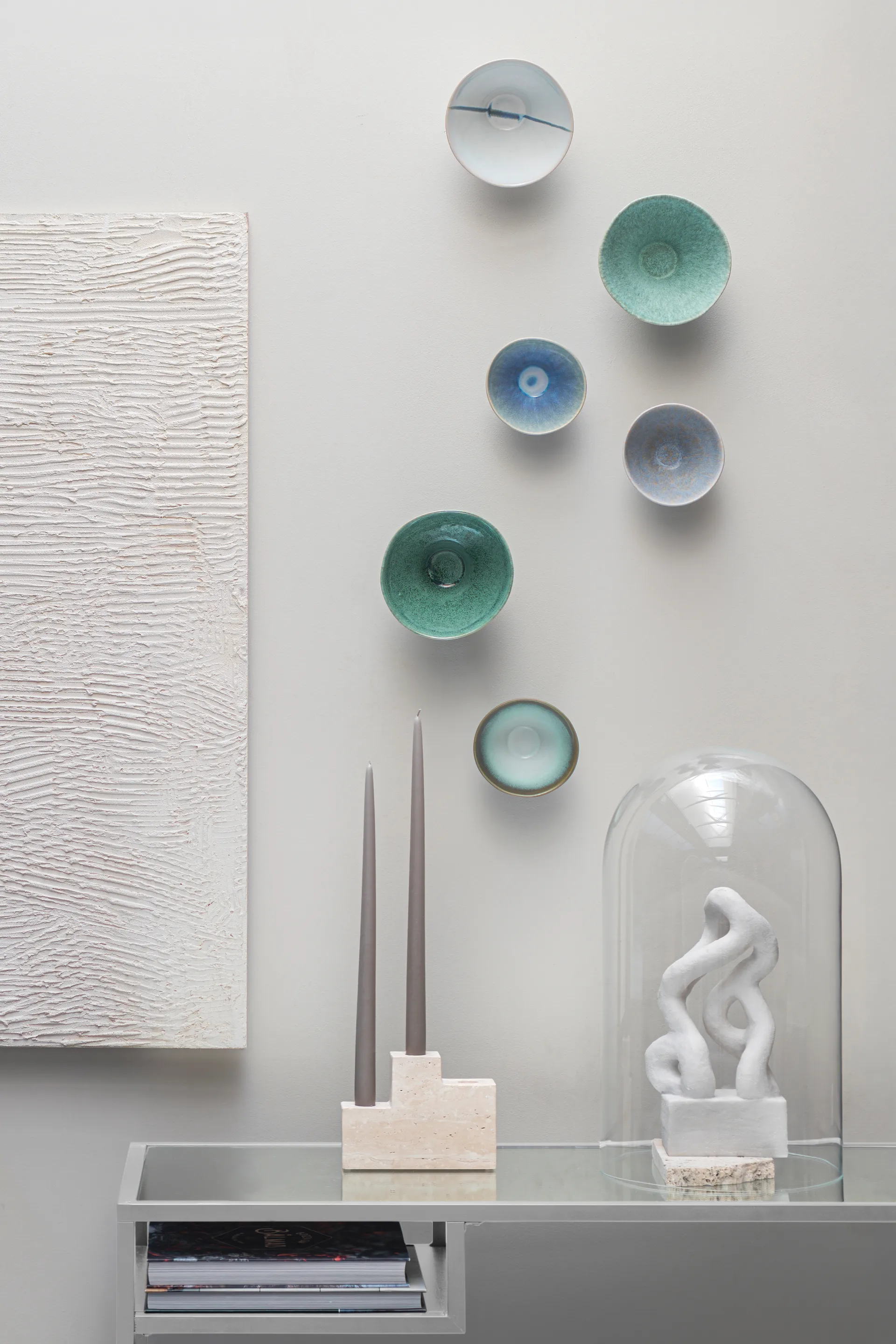 Elements Schale medium Ø15,5 cm 3-teilig, Green Mette Ditmer