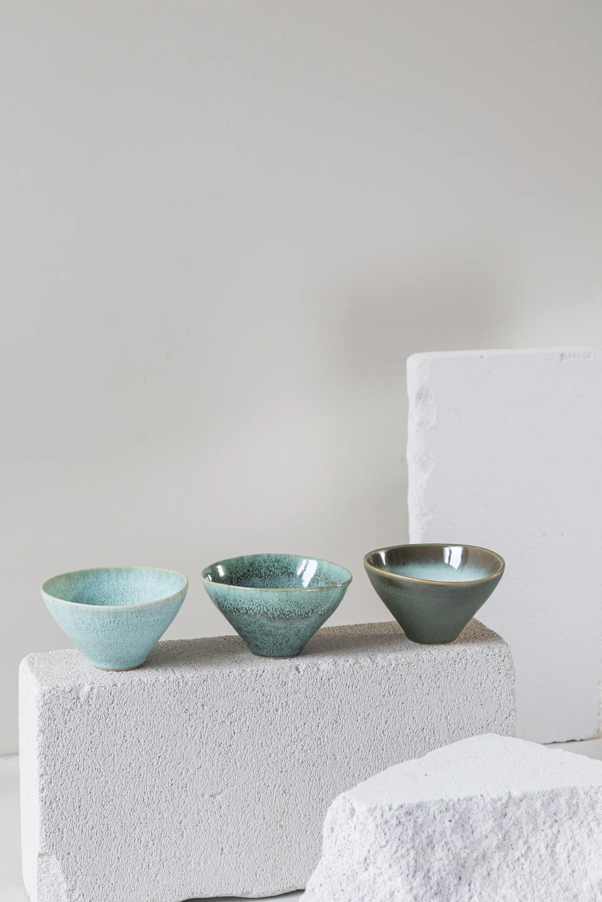 Elements Schale small Ø12 cm 3-teilig, Green Mette Ditmer