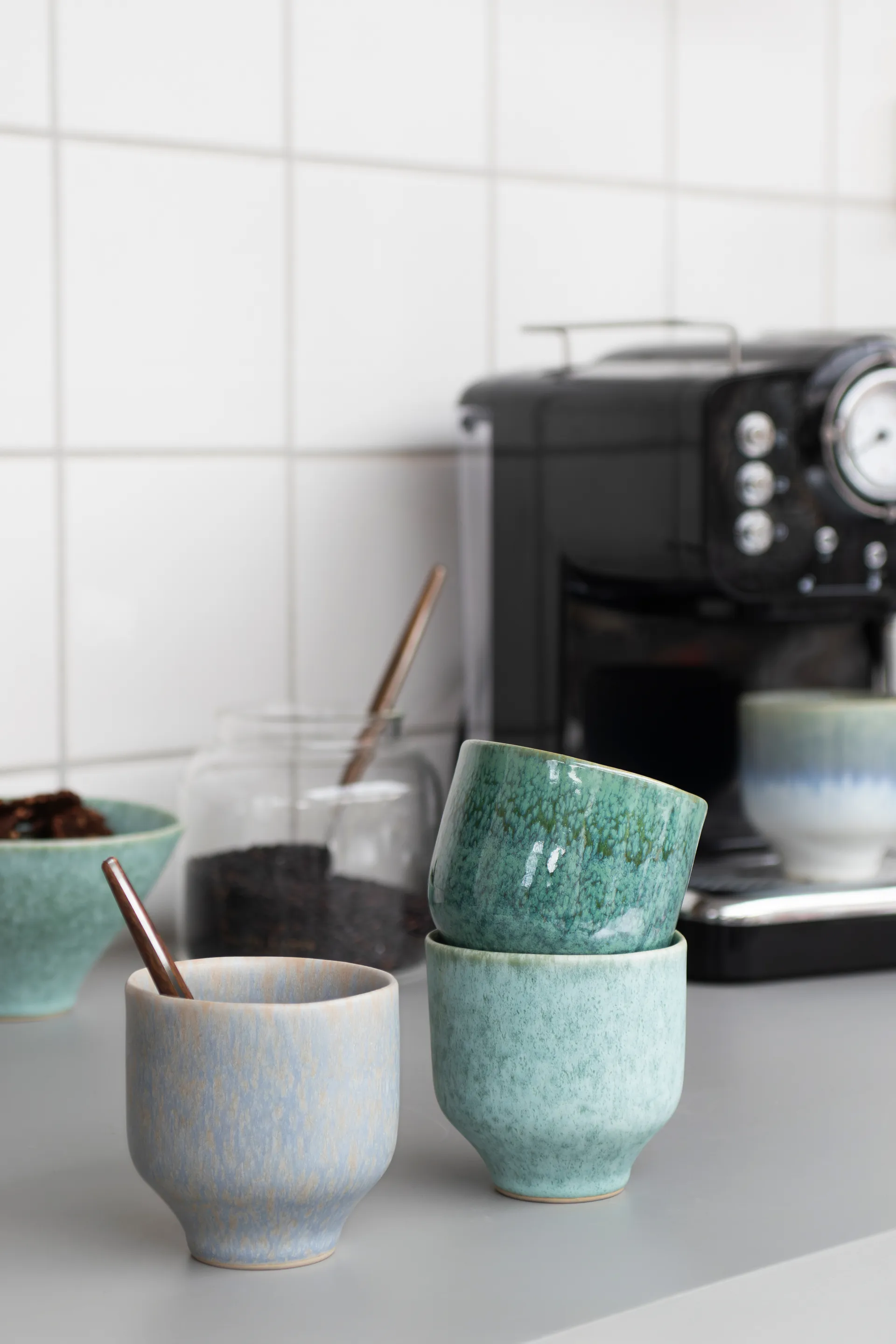 Elements Tasse 2er-Pack, Green Mette Ditmer