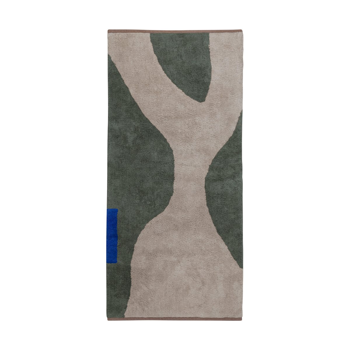 Mette Ditmer Figura Teppich Dark olive, 50x80 cm